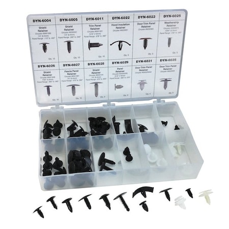 Atd Tools ATD 80-Piece Chrysler Retainer Assortment 39353